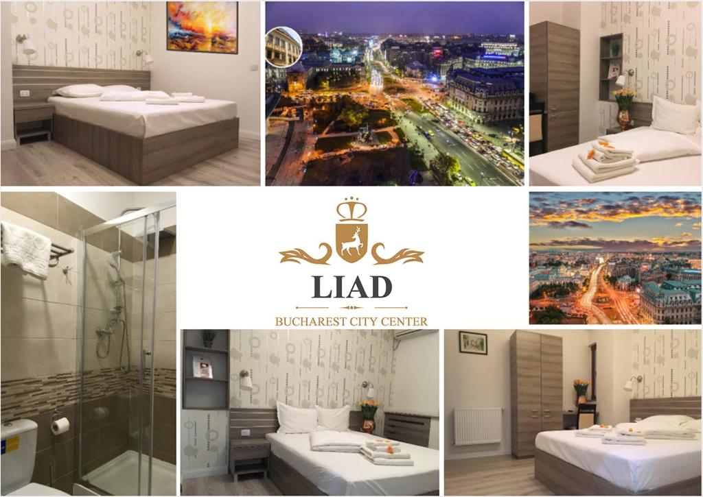 Kupatilo u objektu Hotel Liad City Center