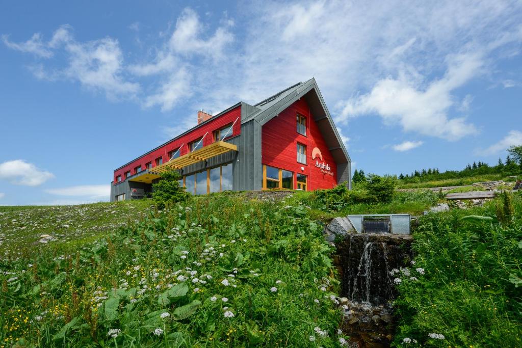 Naturlandskabet i nærheden af hotellet