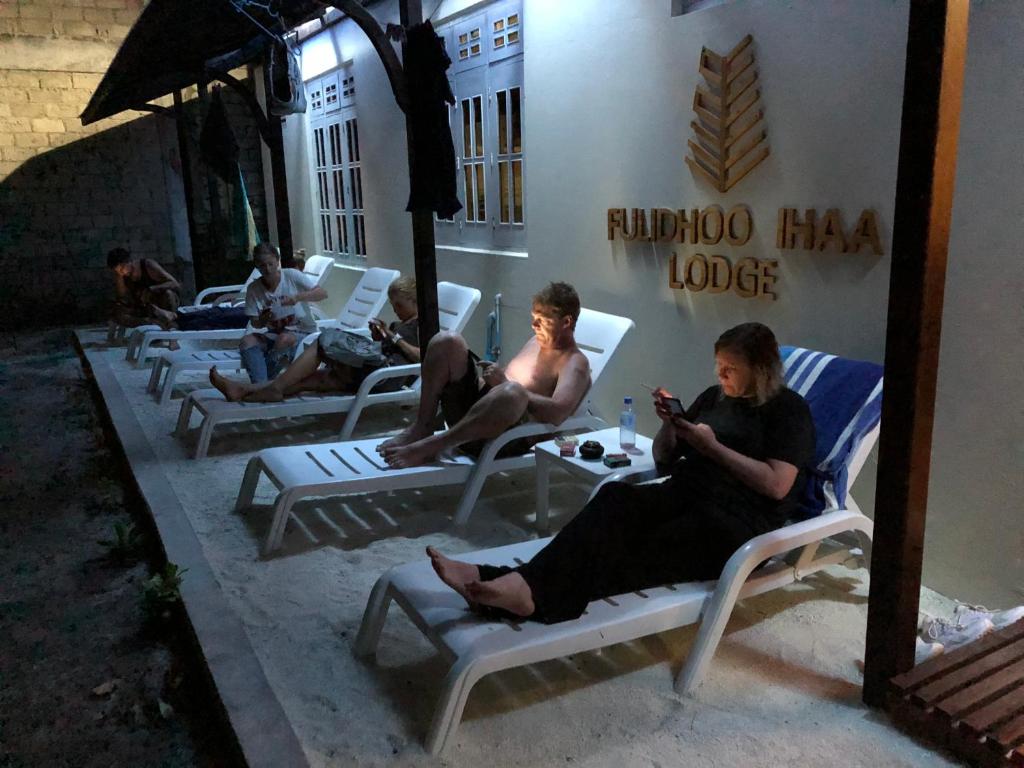 Tetamu yang menginap di Fulidhoo Ihaa Lodge