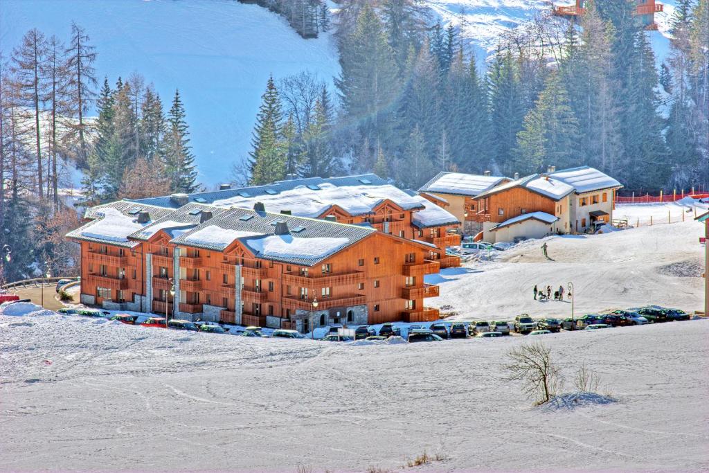 Résidence Les Balcons De Val Cenis Le Haut semasa musim sejuk