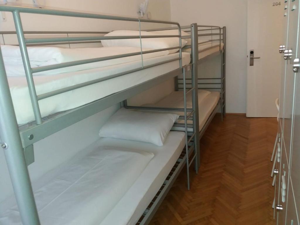 Krevet ili kreveti u jedinici u objektu CH-Hostel