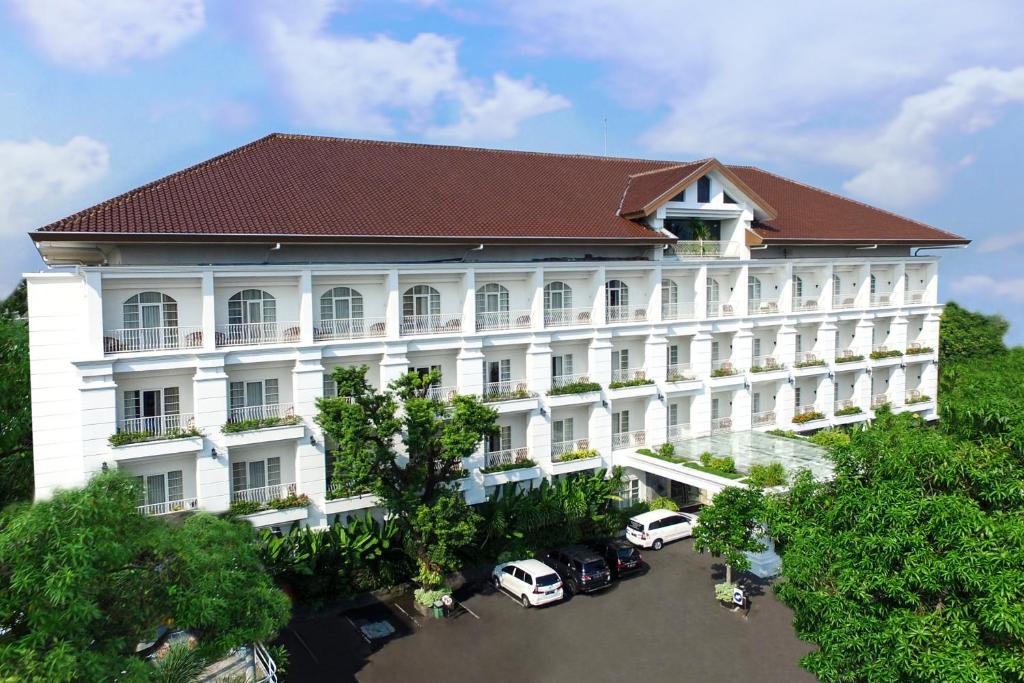 Bangunan di mana terletaknya hotel