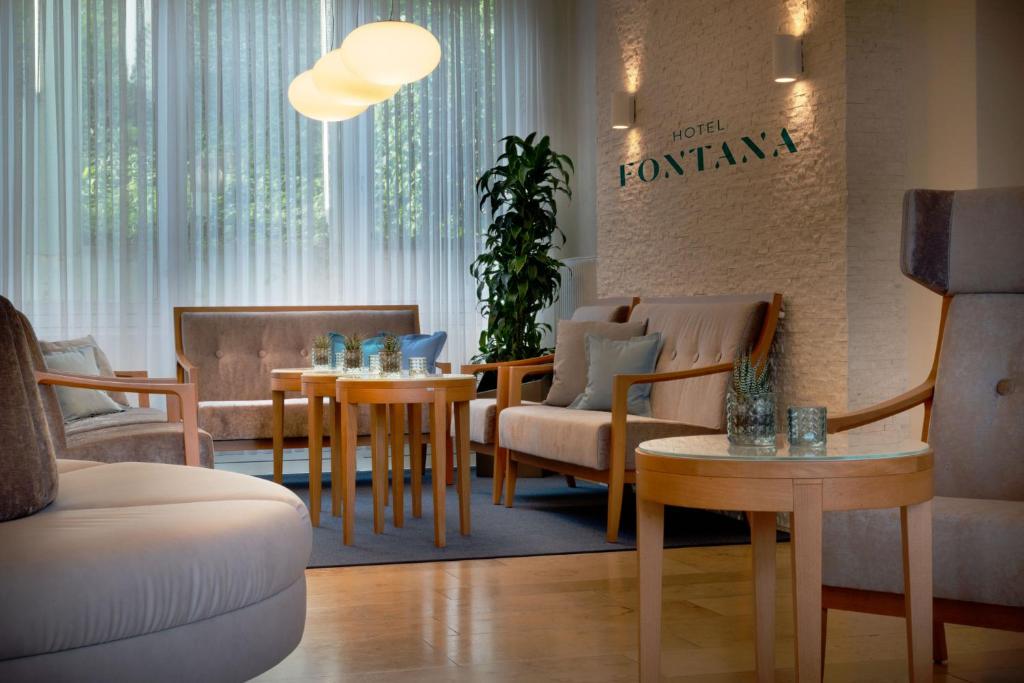 Et sittehjørne på Hotel Fontana