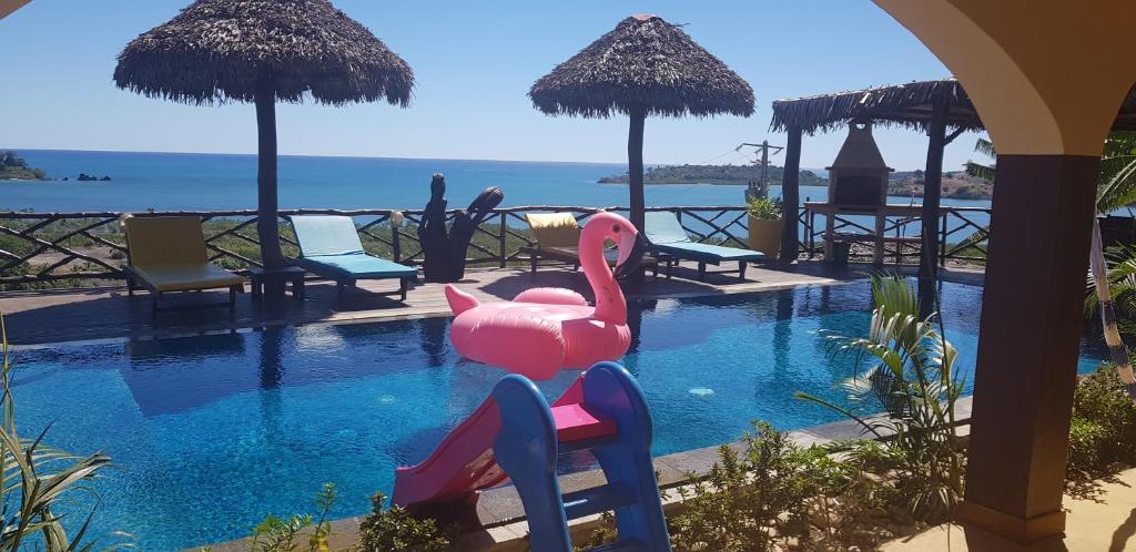 Piscina a villa nosy détente o a prop