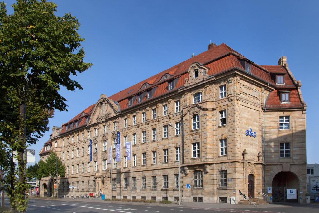 O edifício em que o hostel se localiza