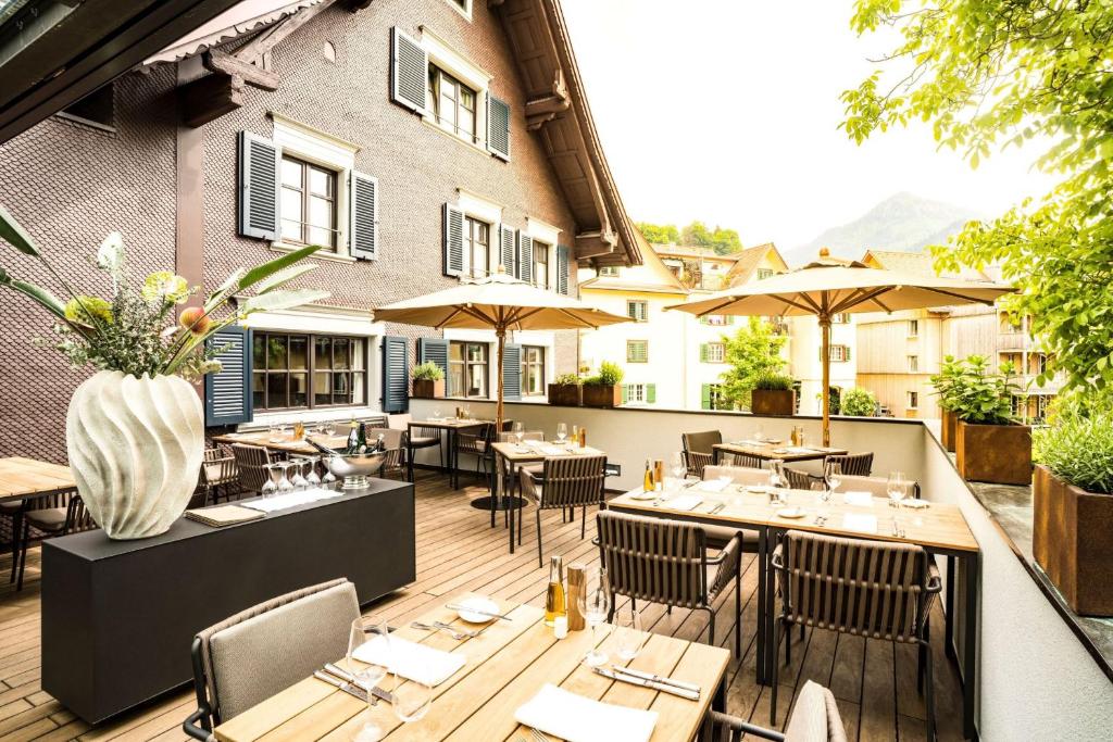 Restoran ili neka druga zalogajnica u objektu Hotel Zum Verwalter Dornbirn