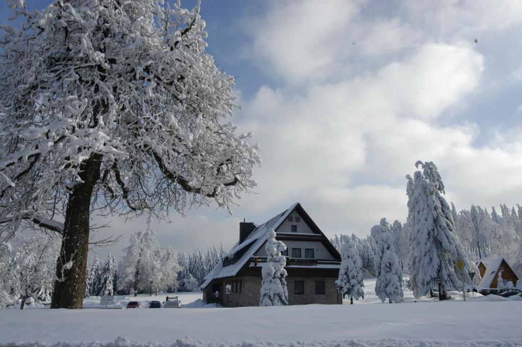 Berggasthof Heuberghaus зимой