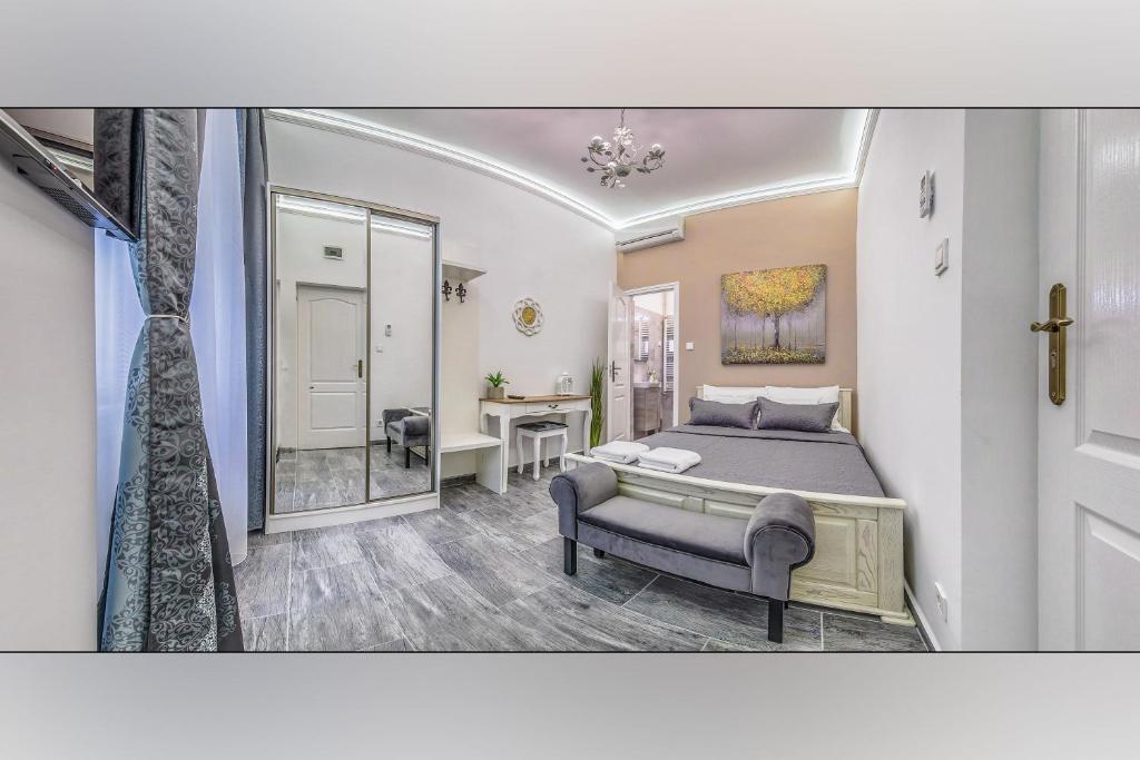 Krevet ili kreveti u jedinici u objektu Platanus Guesthouse