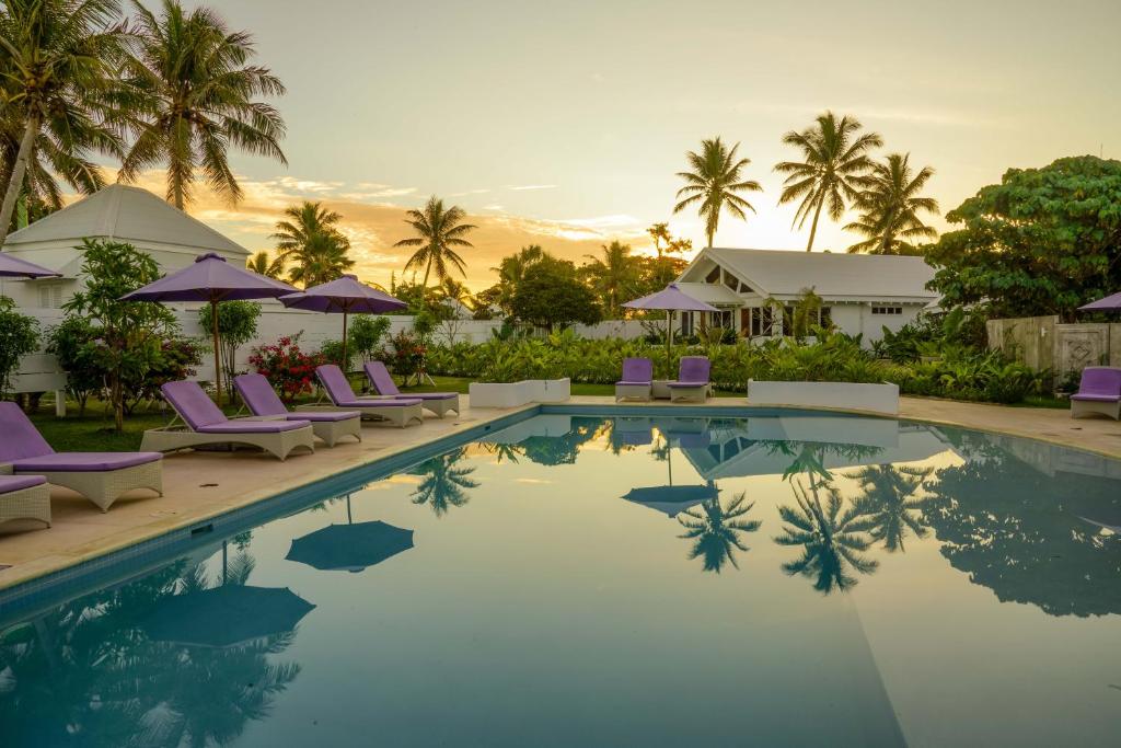 A piscina localizada em Tamanu on the Beach ou nos arredores