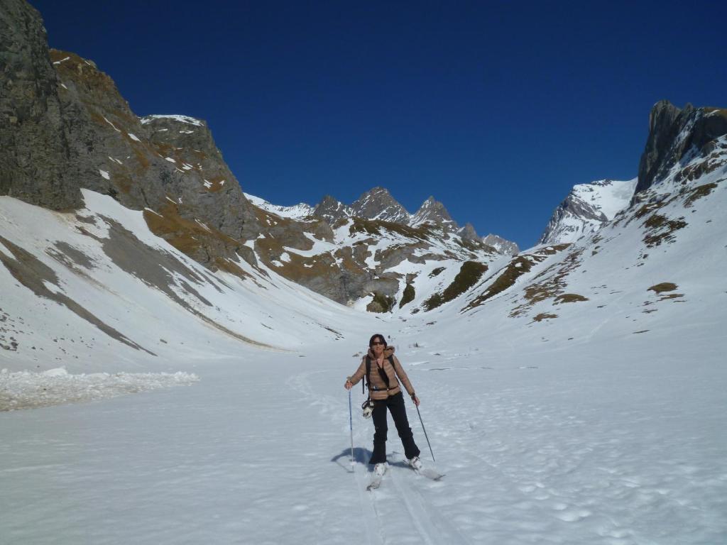 Objekt La Moraine zimi