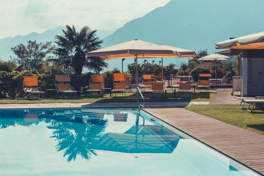 Swimmingpoolen hos eller tæt på B&B Toblerina