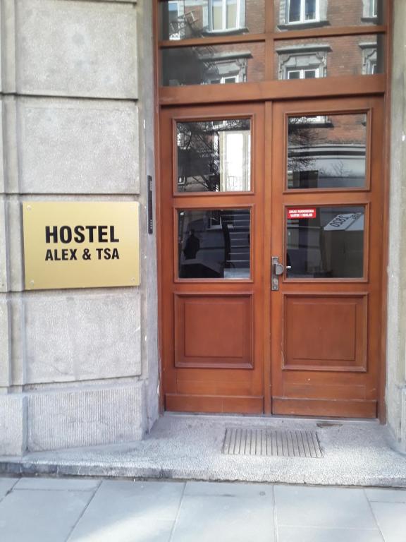 The facade or entrance of Hostel ALEX&TSA