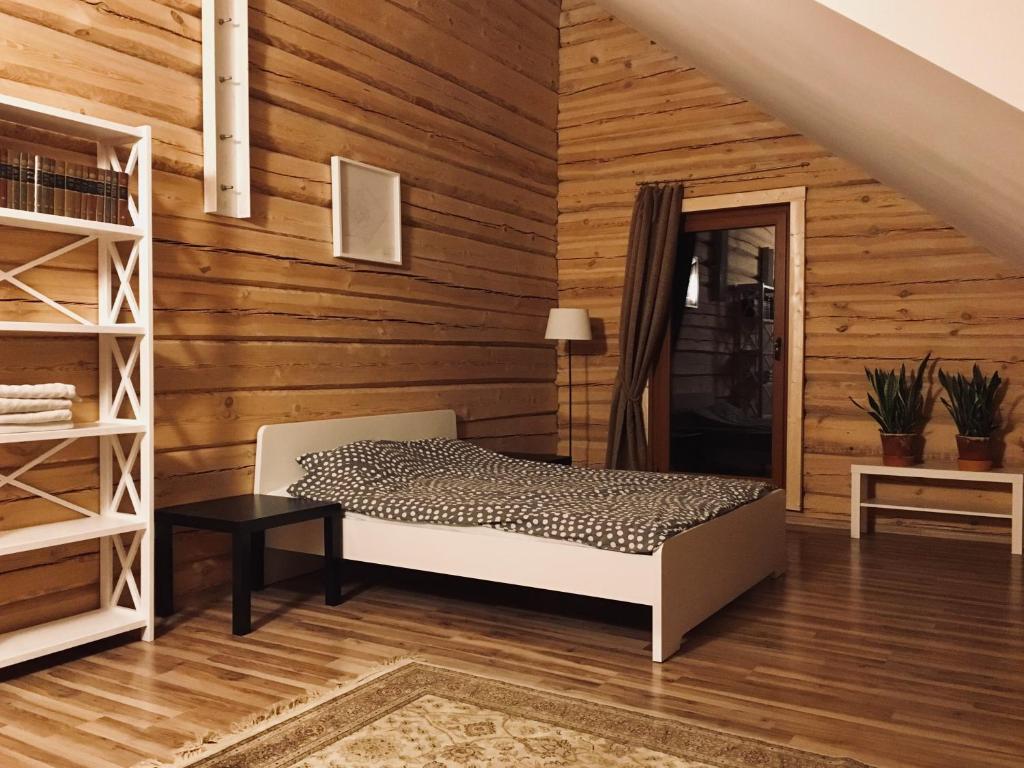 Ліжко або ліжка в номері Room in a Scandinavian Style House