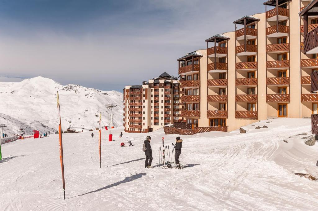 Résidence Les Temples du Soleil im Winter