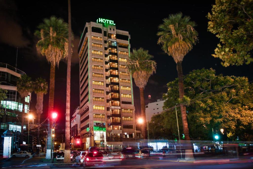 Das Gebäude in dem sich das Hotel befindet