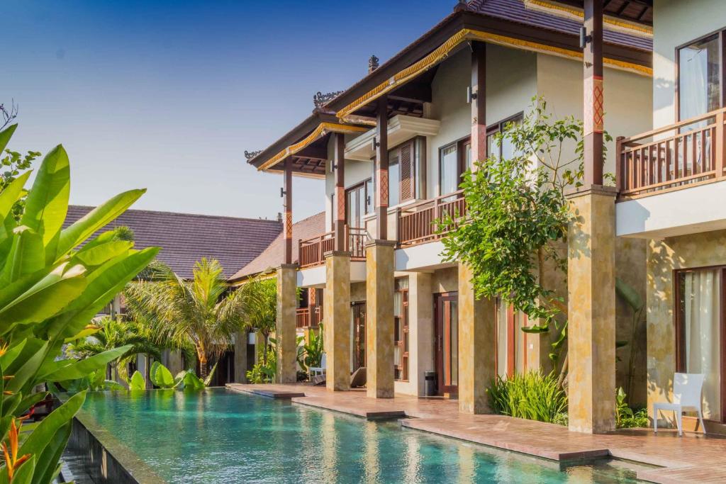 djabu Canggu Beach Villa में या उसके करीब स्विमिंग पूल