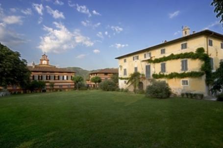 En hage utenfor Fattoria di Camporomano