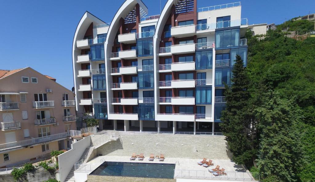 Πισίνα στο ή κοντά στο Apartments Aqua