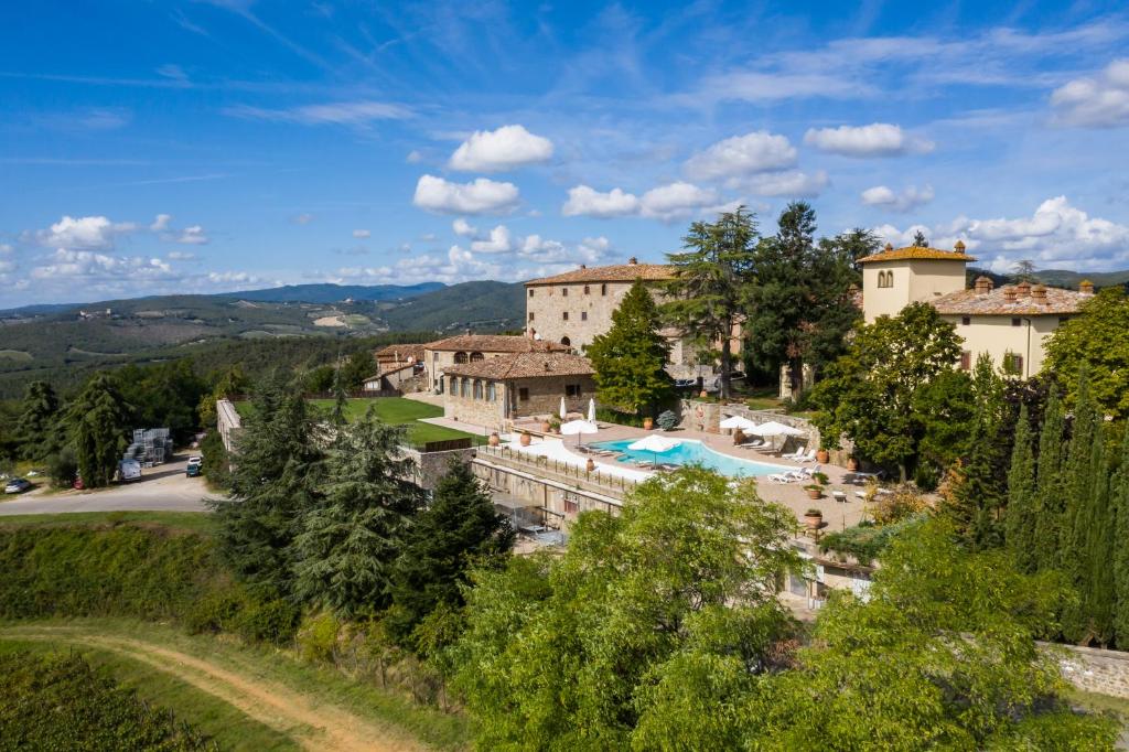 Un paisaje natural cerca de la estadía rural