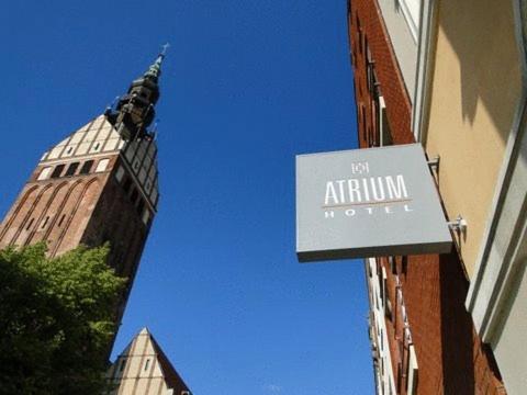 Certifikat, nagrada, logo ili neki drugi dokument izložen u objektu Hotel Atrium