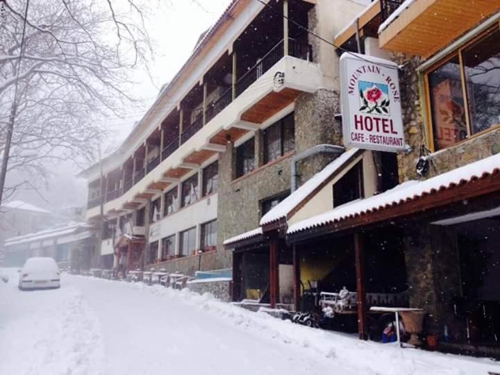 Kış mevsiminde Mountain Rose Hotel & Restaurant