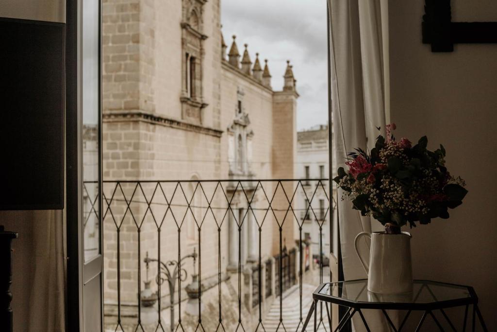 Rõdu või terrass majutusasutuses Casa da Catedral Ramona