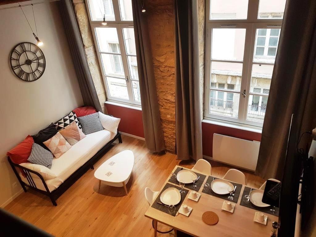 Cosy appartement, dans les pentes de la Croix Rousse 휴식 공간