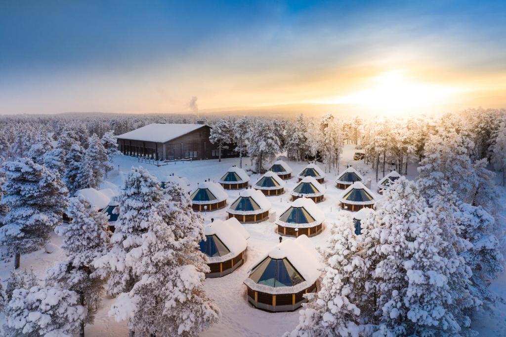 Wilderness Hotel Inari & Igloos през зимата