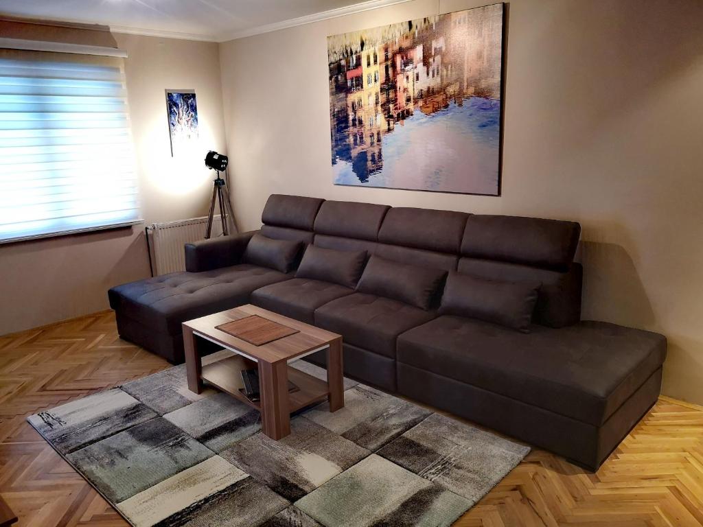 Posezení v ubytování Apartman VILLA Cacak