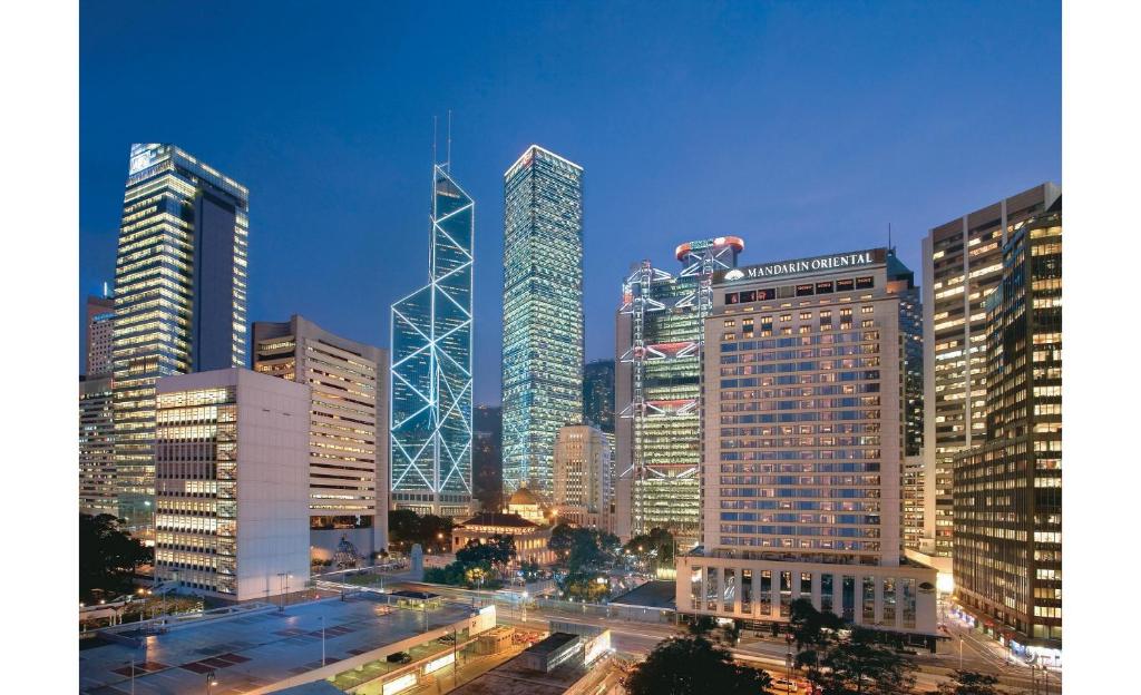 A general view of Hongkong or a view of the city taken from a szállodákat