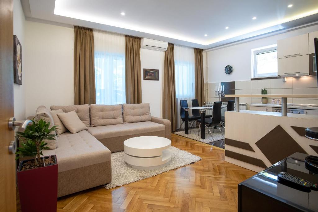 Zona d'estar a City Apartments