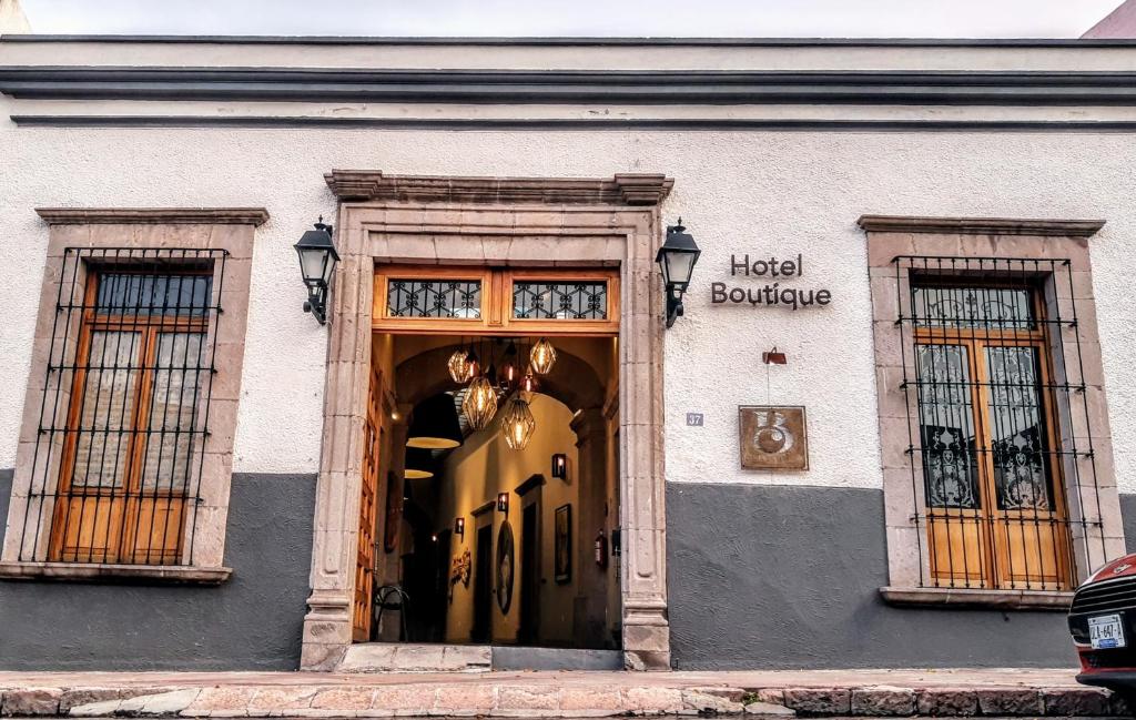 Majoituspaikan Casa Brunella - Hotel Boutique Querétaro julkisivu tai sisäänkäynti