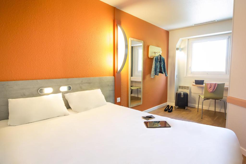 ibis budget Vienne Sud में एक कमरे में एक या कई बेड