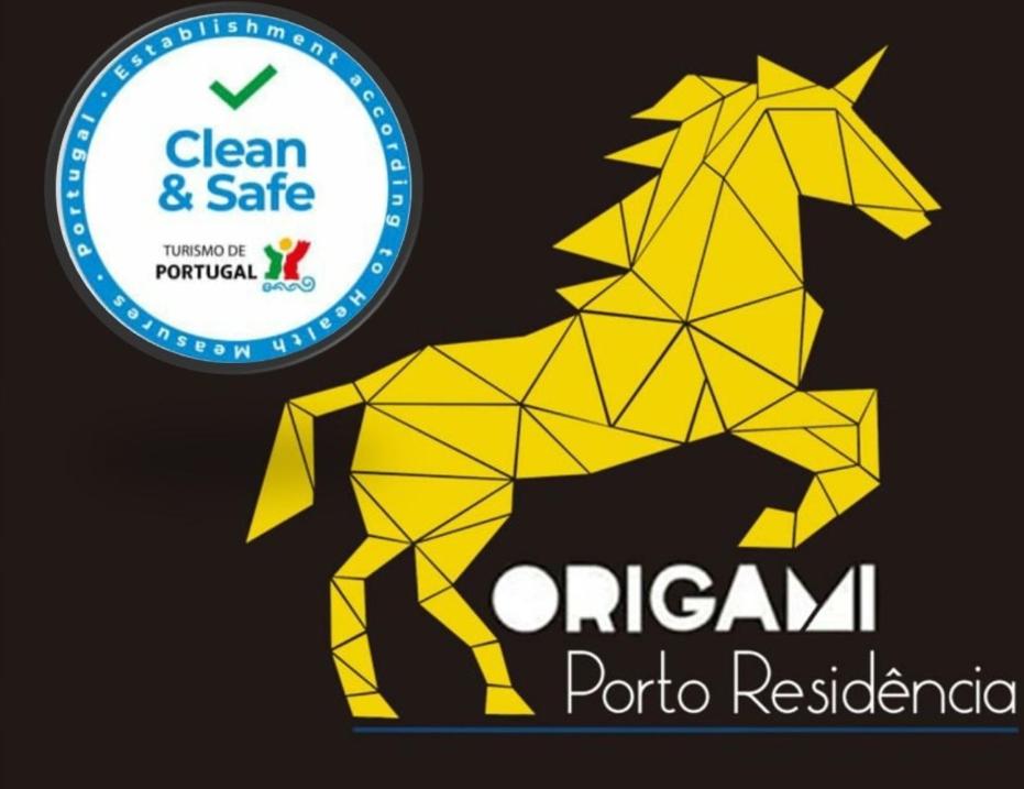 ein Logo für das Restaurant oruana portalo in der Unterkunft Origami Porto Residência & Hostel in Vila Nova de Gaia