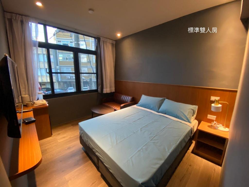 Katil atau katil-katil dalam bilik di 良文旅2館Ryou Hotel Vintage - II