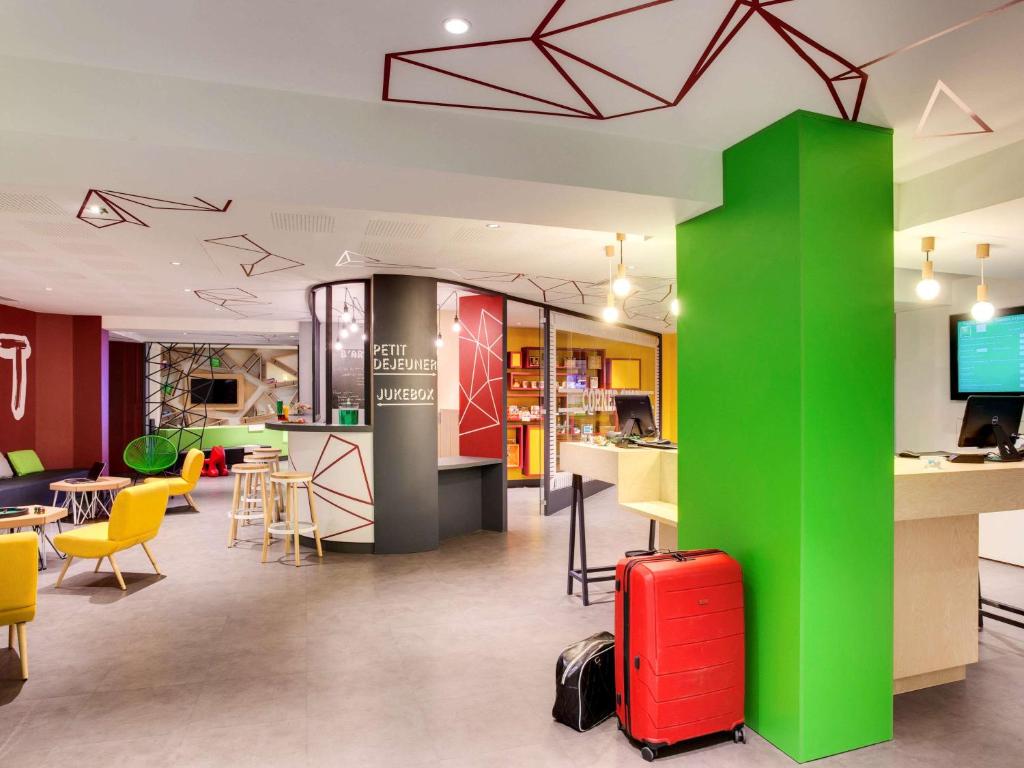 Setusvæði á ibis Styles Nantes Centre Gare