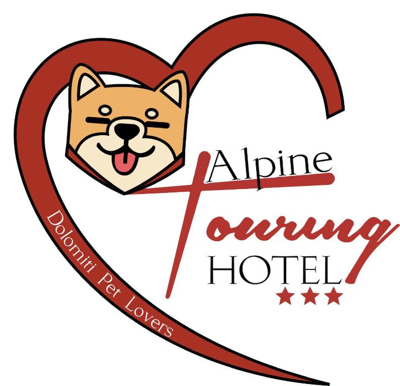 pies w sercu ze słowami aline przybywający hotel w obiekcie Alpine Touring Hotel-petfriendly w mieście Pozza di Fassa