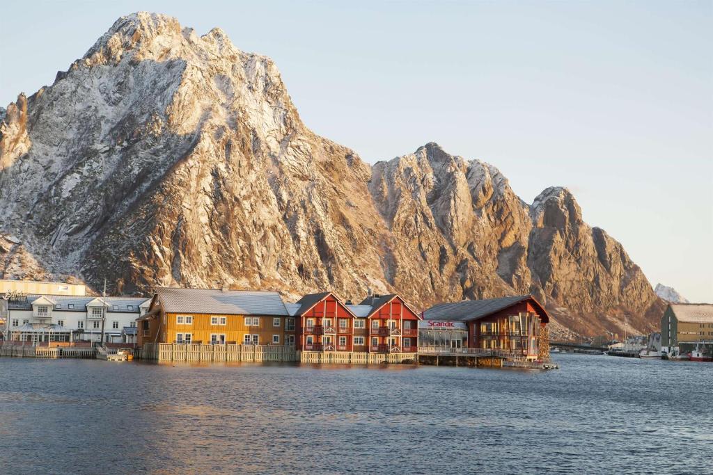 Naturlandskap nära hotellet