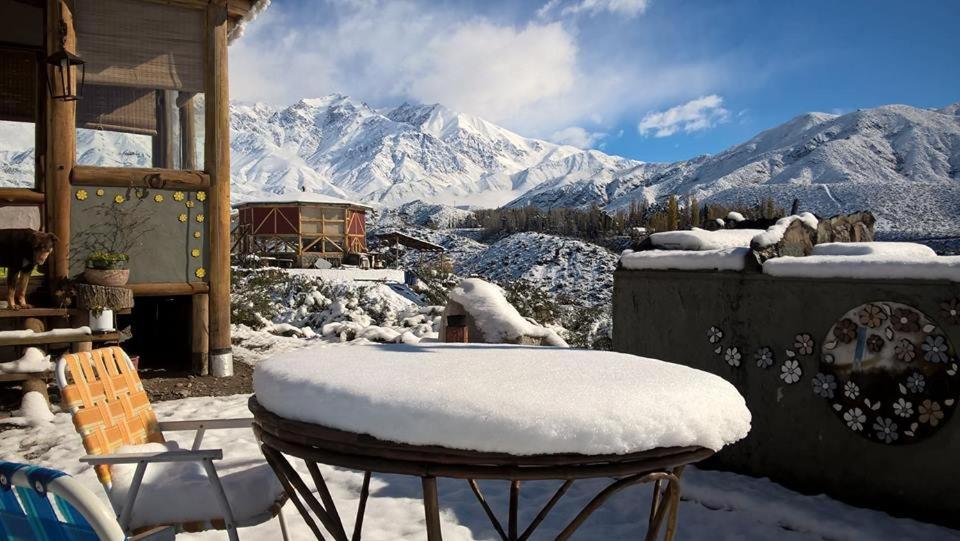 Splošen pogled na gorovje oz. razgled na gore, ki ga ponuja brunarica