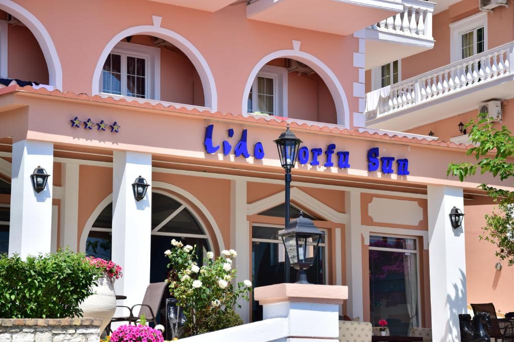 La fachada o entrada de Lido Corfu Sun Hotel 4 Stars All-inclusive