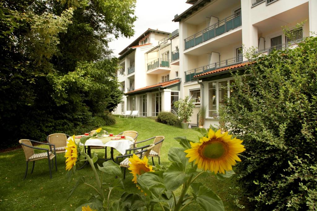 Jardí fora de Apart-Hotel Pension Roßmayer