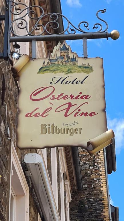 Sertifikat, nagrada, logo ili drugi dokument prikazan u objektu Hotel Osteria Del Vino Cochem