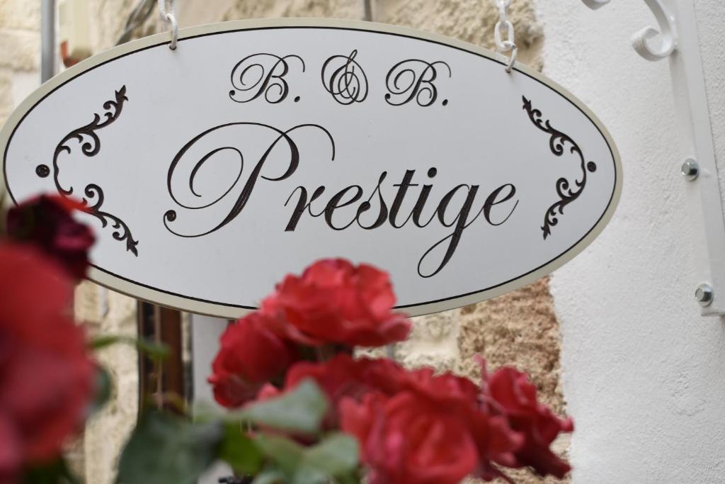 ใบรับรอง รางวัล เครื่องหมาย หรือเอกสารอื่น ๆ ที่จัดแสดงไว้ที่ B&B Prestige