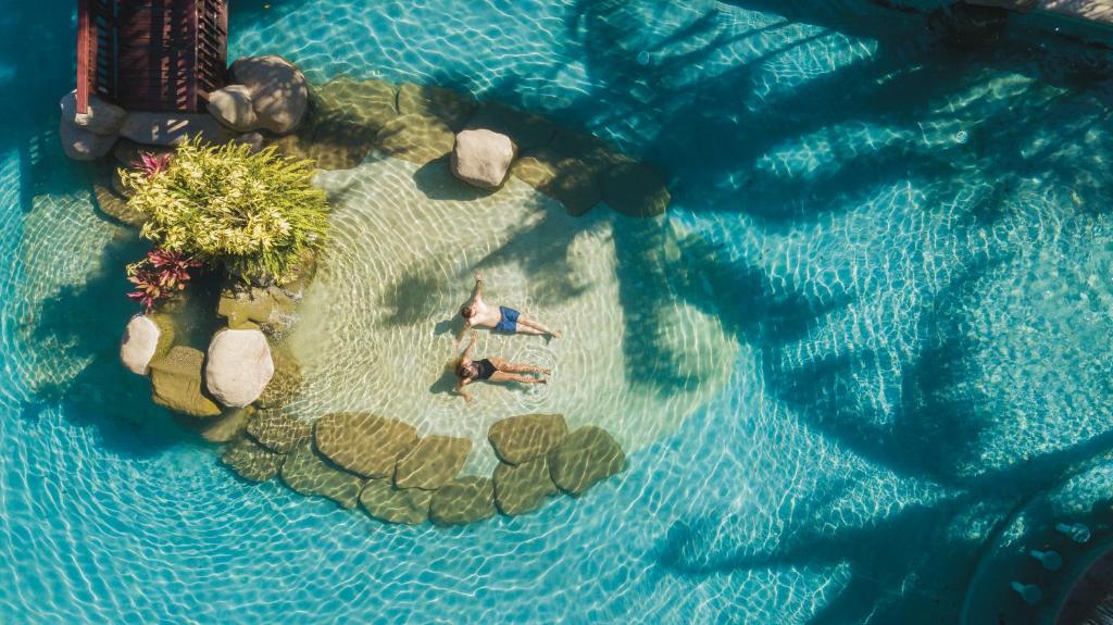 Swimmingpoolen hos eller tæt på Borinquen Thermal Resort