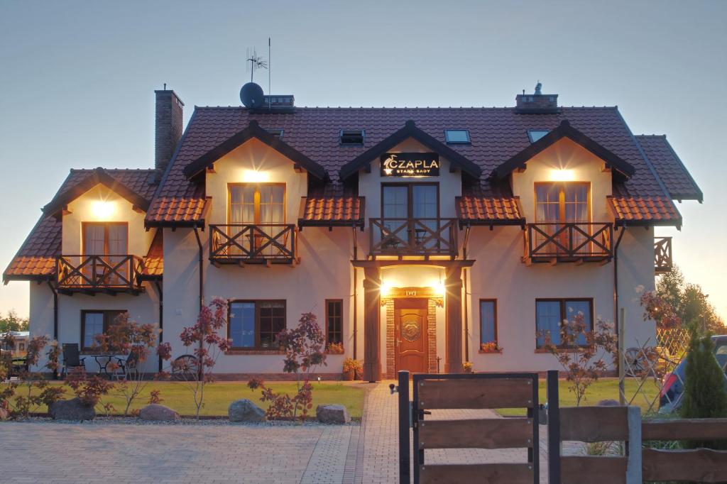 Rakennus, jossa bed & breakfast sijaitsee