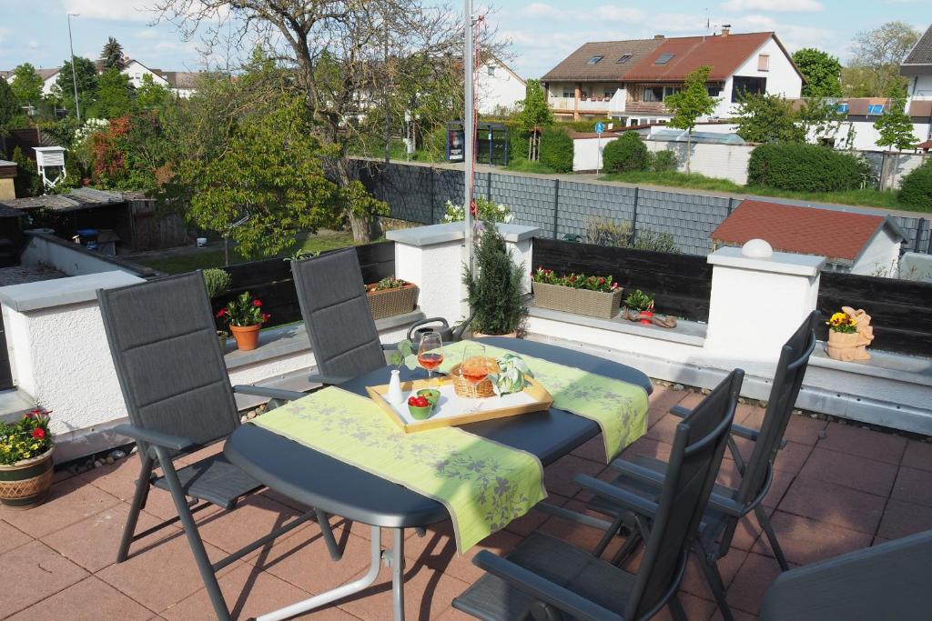 Balkon oz. terasa v nastanitvi Hortensie Speyer