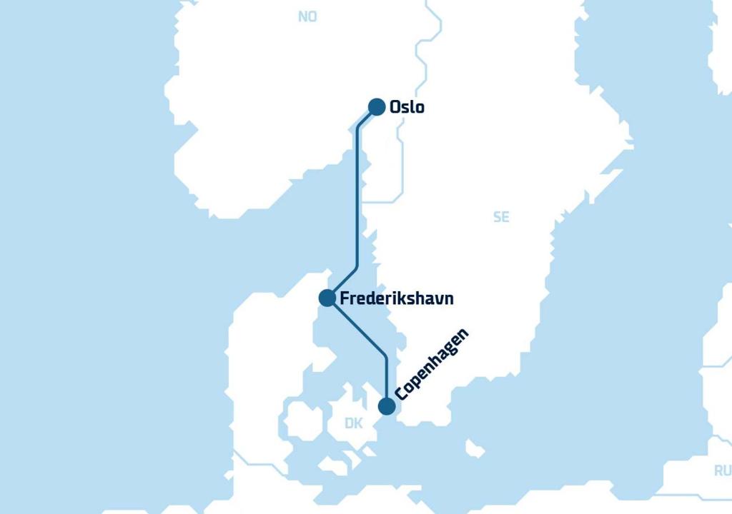 哥本哈根的住宿－DFDS Ferry - Copenhagen to Oslo，相簿中的一張相片