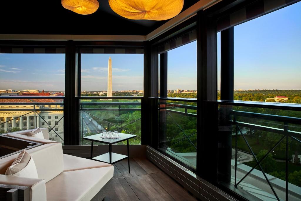 Balcony o terrace sa Hotel Washington