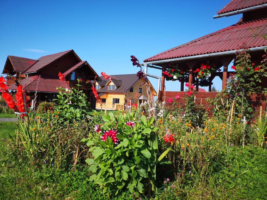 Сад в Cabanele FloriCrin - Cabana 2