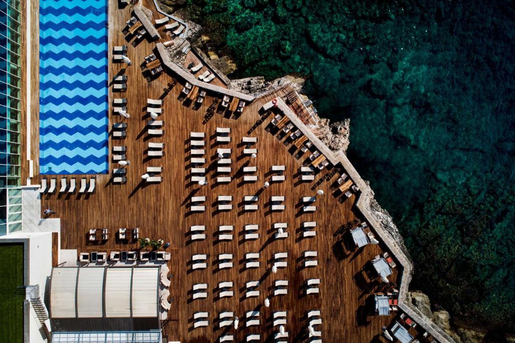 Tầm nhìn từ trên cao của Rixos Premium Dubrovnik